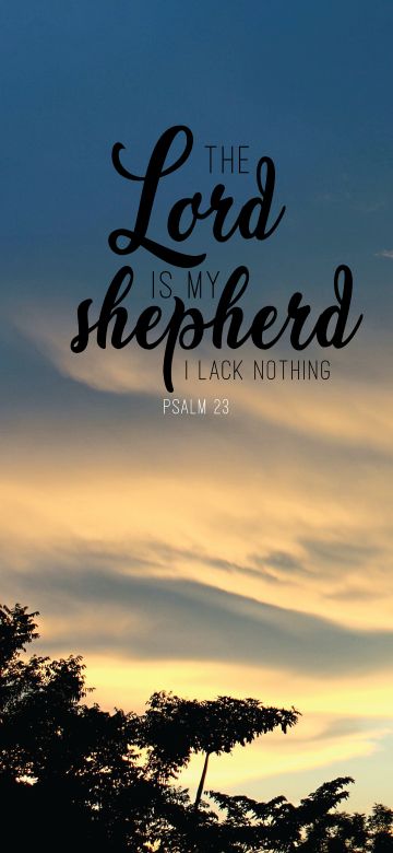 Bible verse wallpaper - shepard