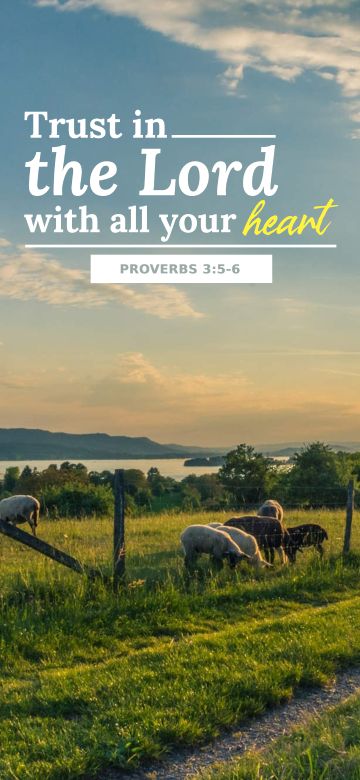 Bible verse wallpaper - trust